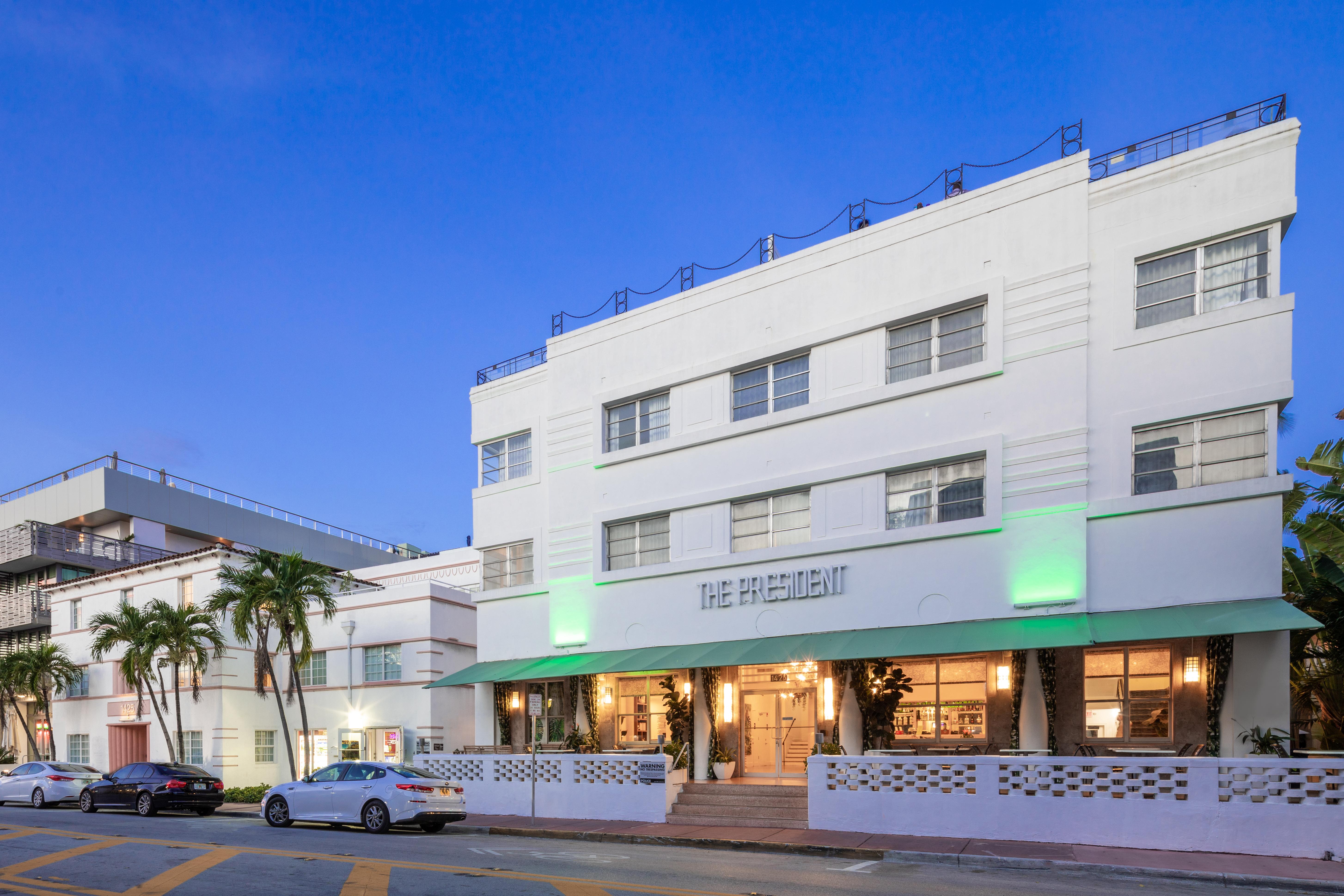 President Hotel Miami Beach Exteriér fotografie